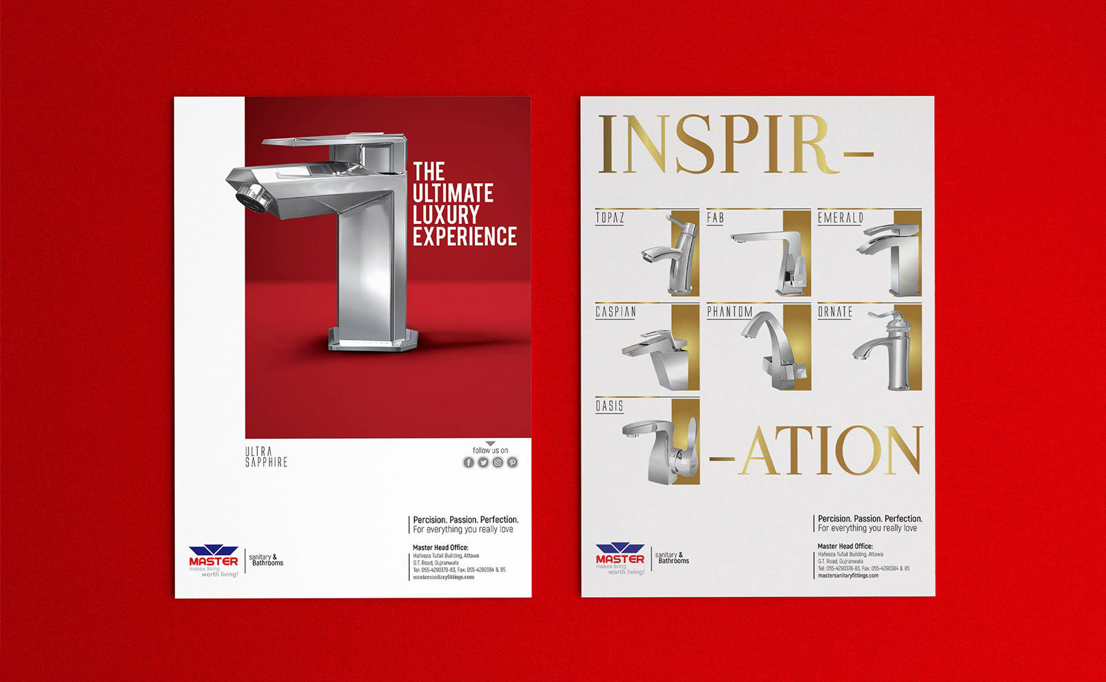 Master Group | Display & Newspaper Ad Design