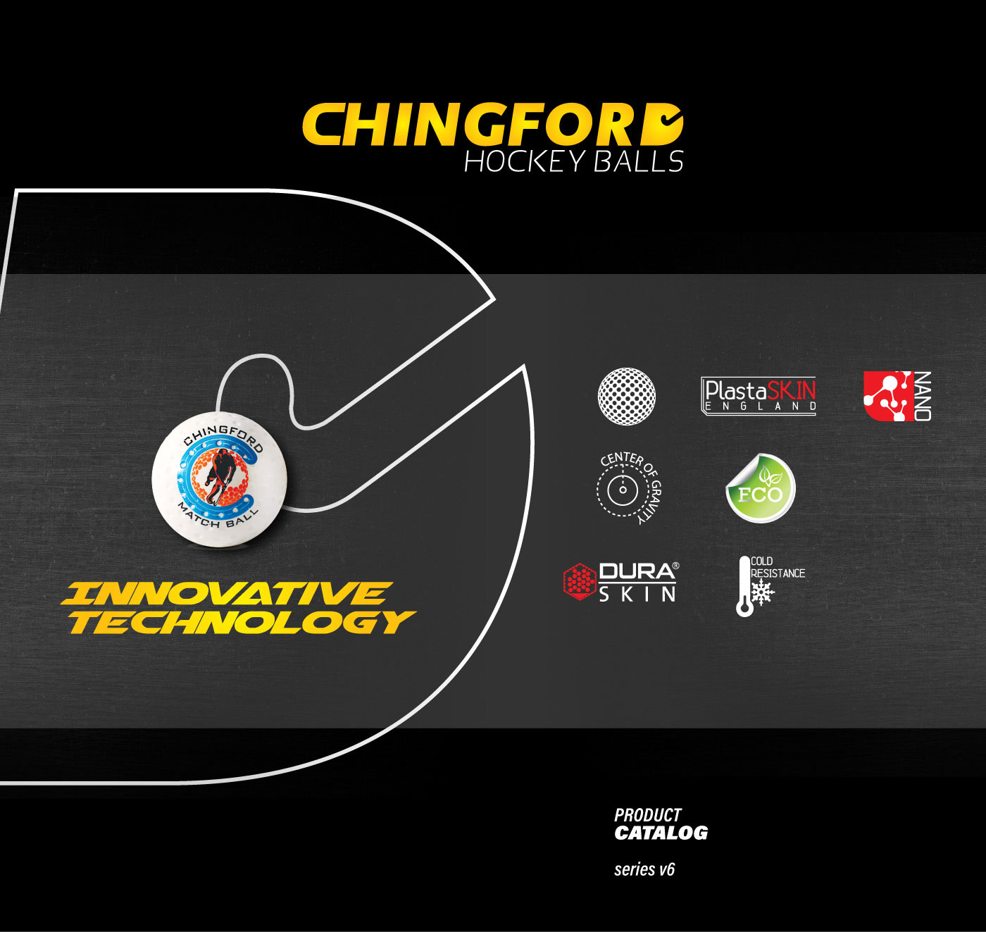 Chingford Hockey Balls | Catalog Design