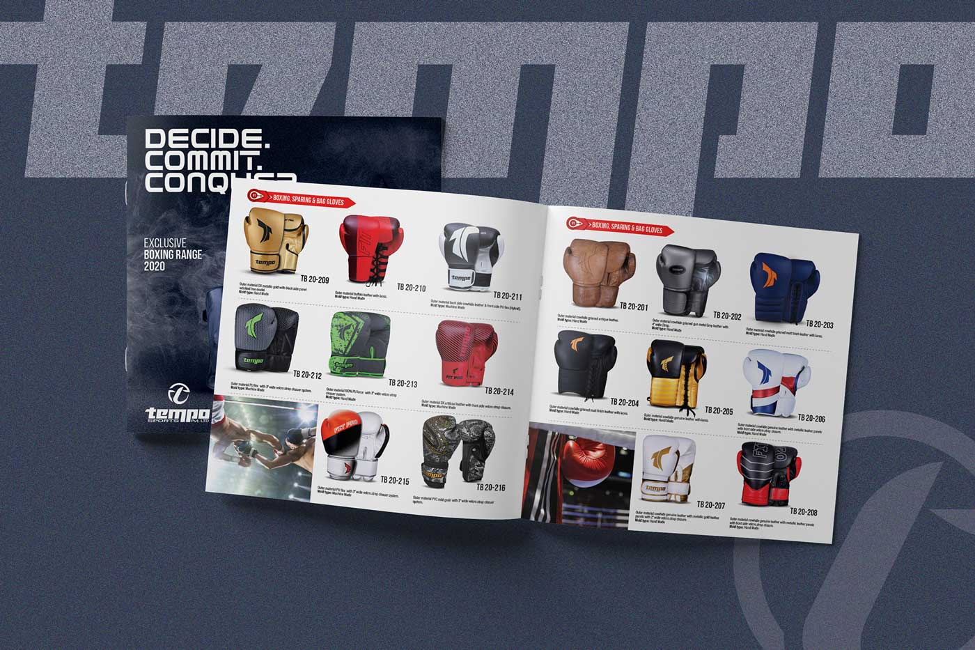 Tempo Sports | Product Brochure & Catalogue