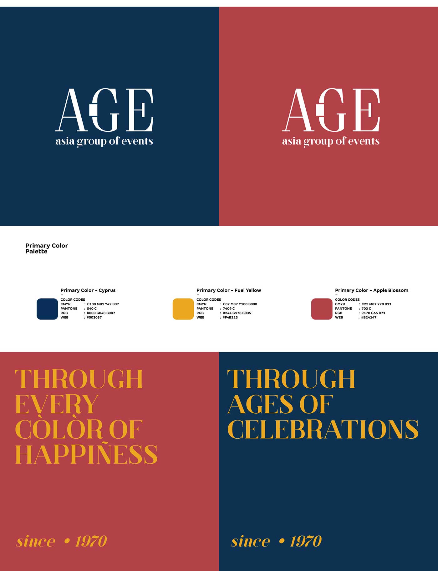 Age Group | Events & Weddings Planner