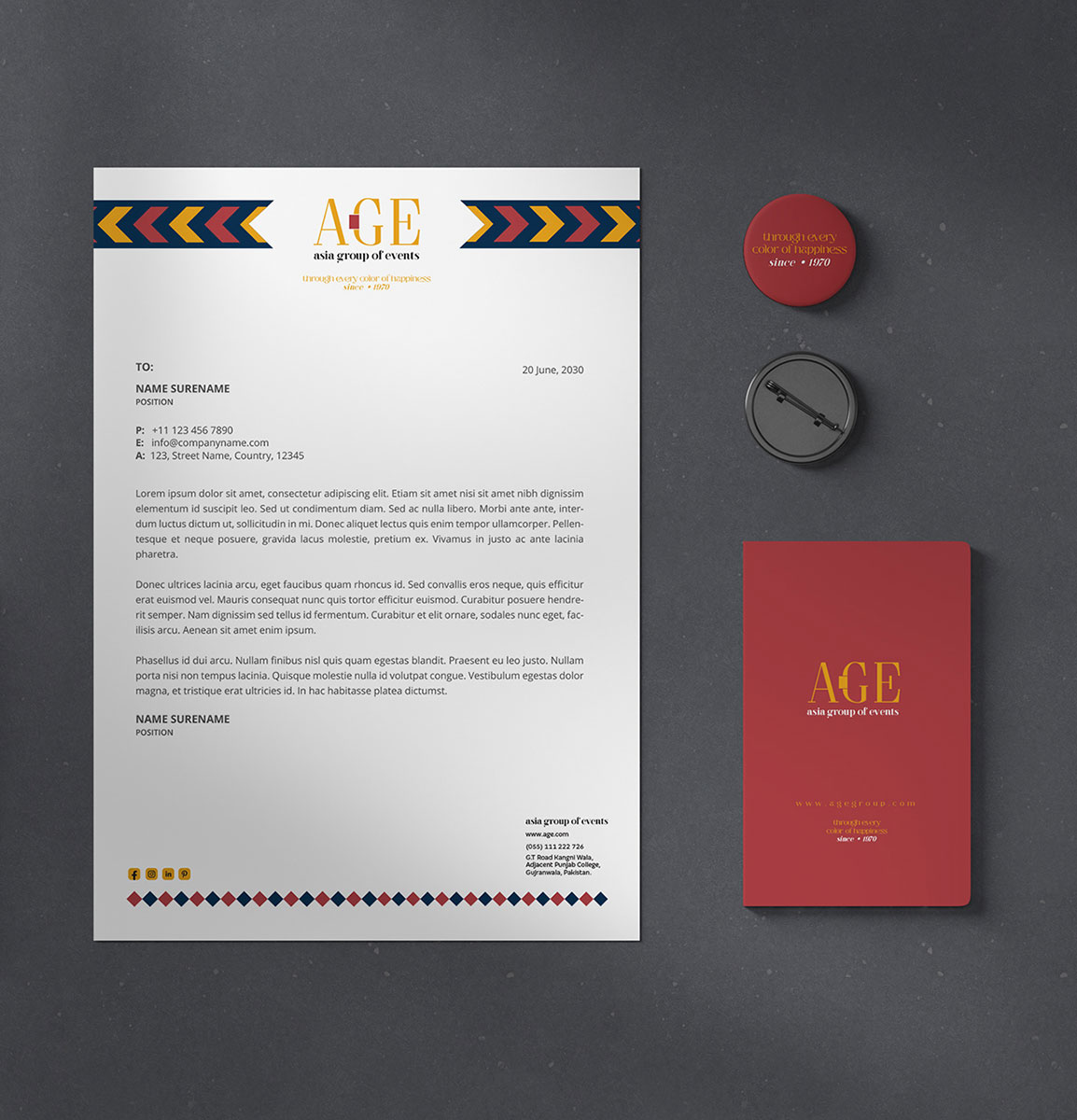 Age Group | Events & Weddings Planner