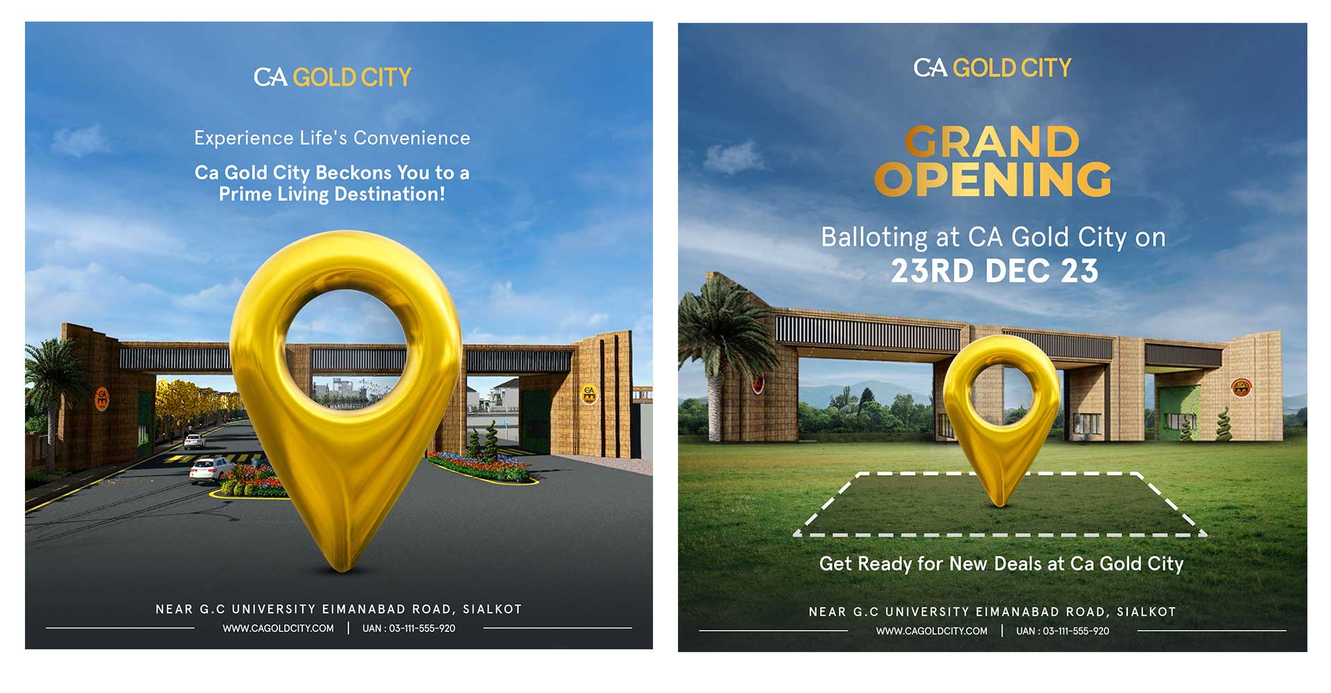CA Gold City | Social Media Portfolio