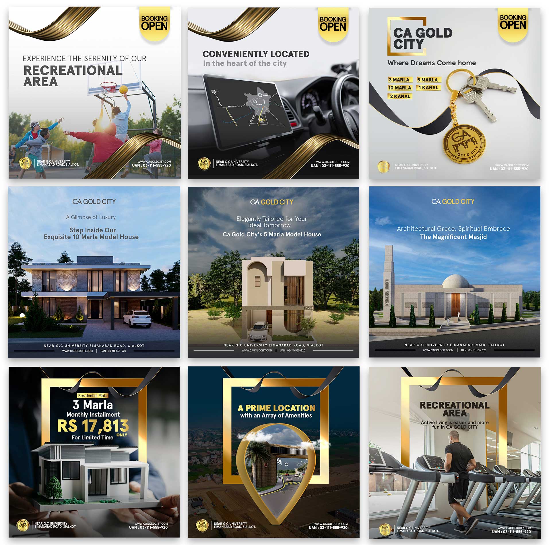 CA Gold City | Social Media Portfolio
