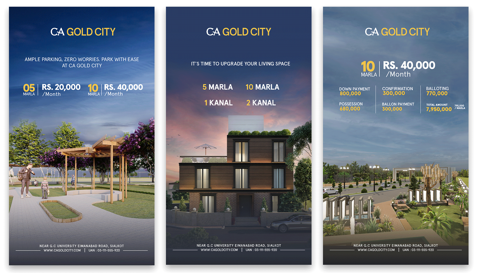 CA Gold City | Social Media Portfolio
