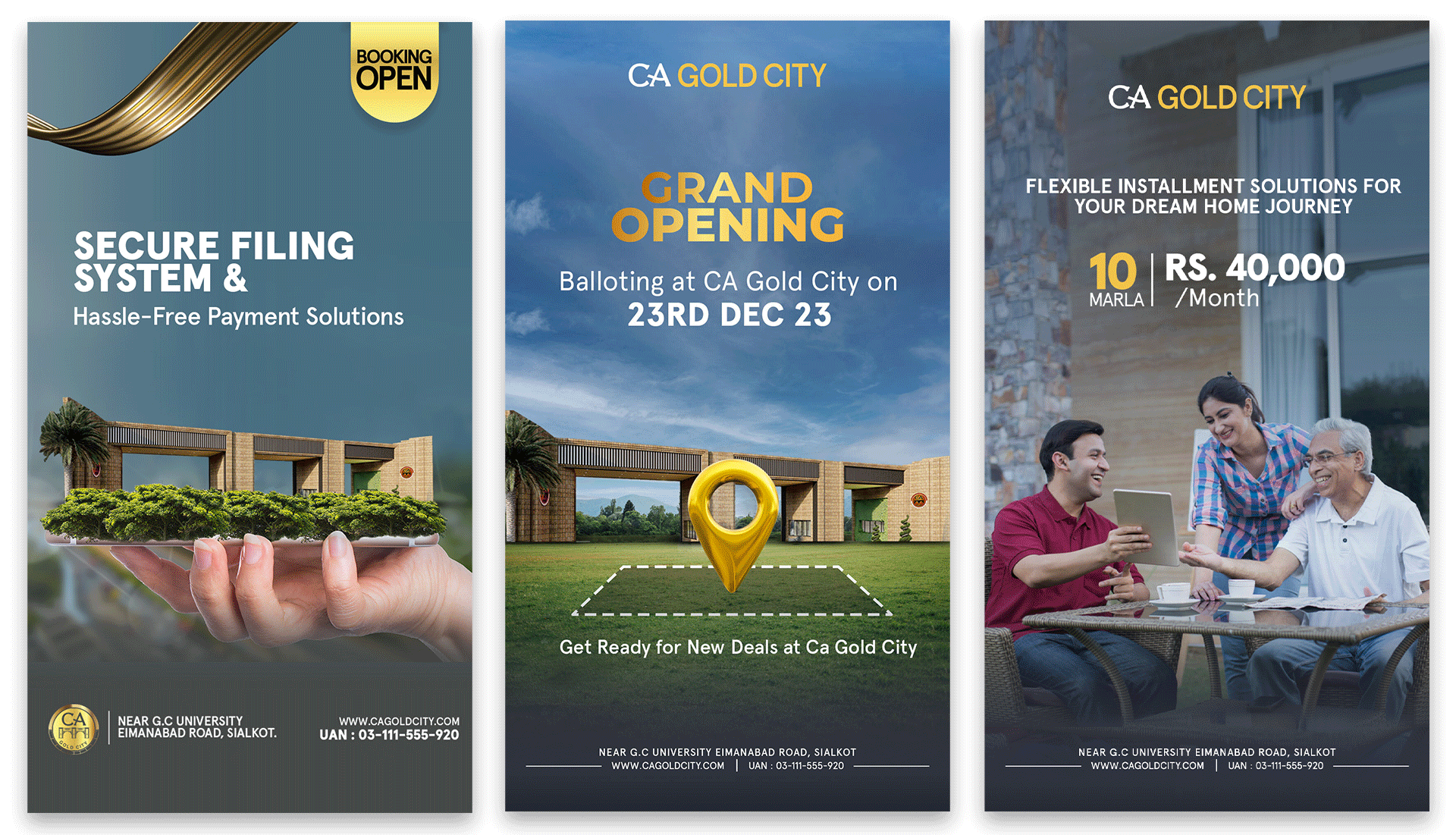 CA Gold City | Social Media Portfolio