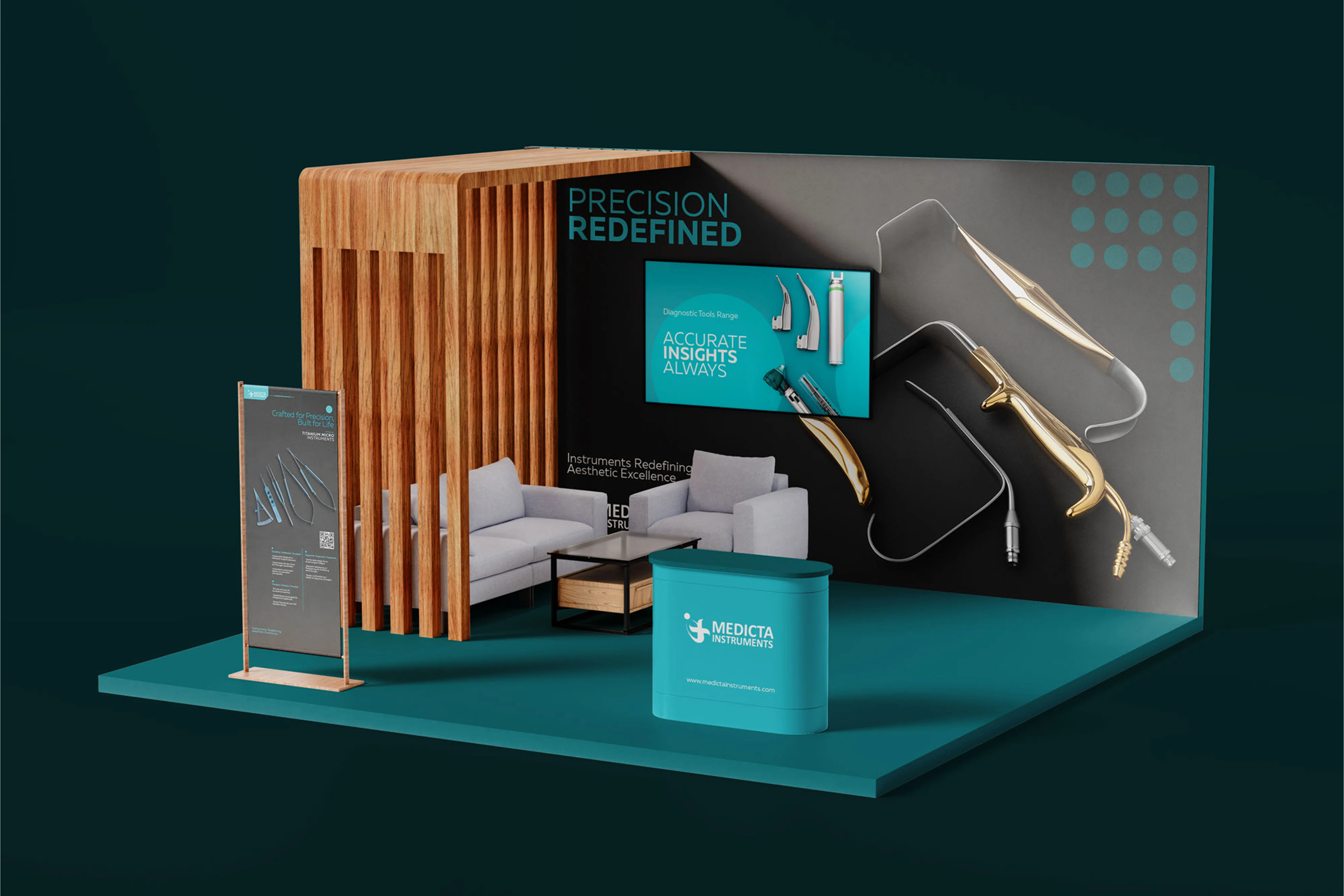 Medicta | Exhibition Booth and Poster