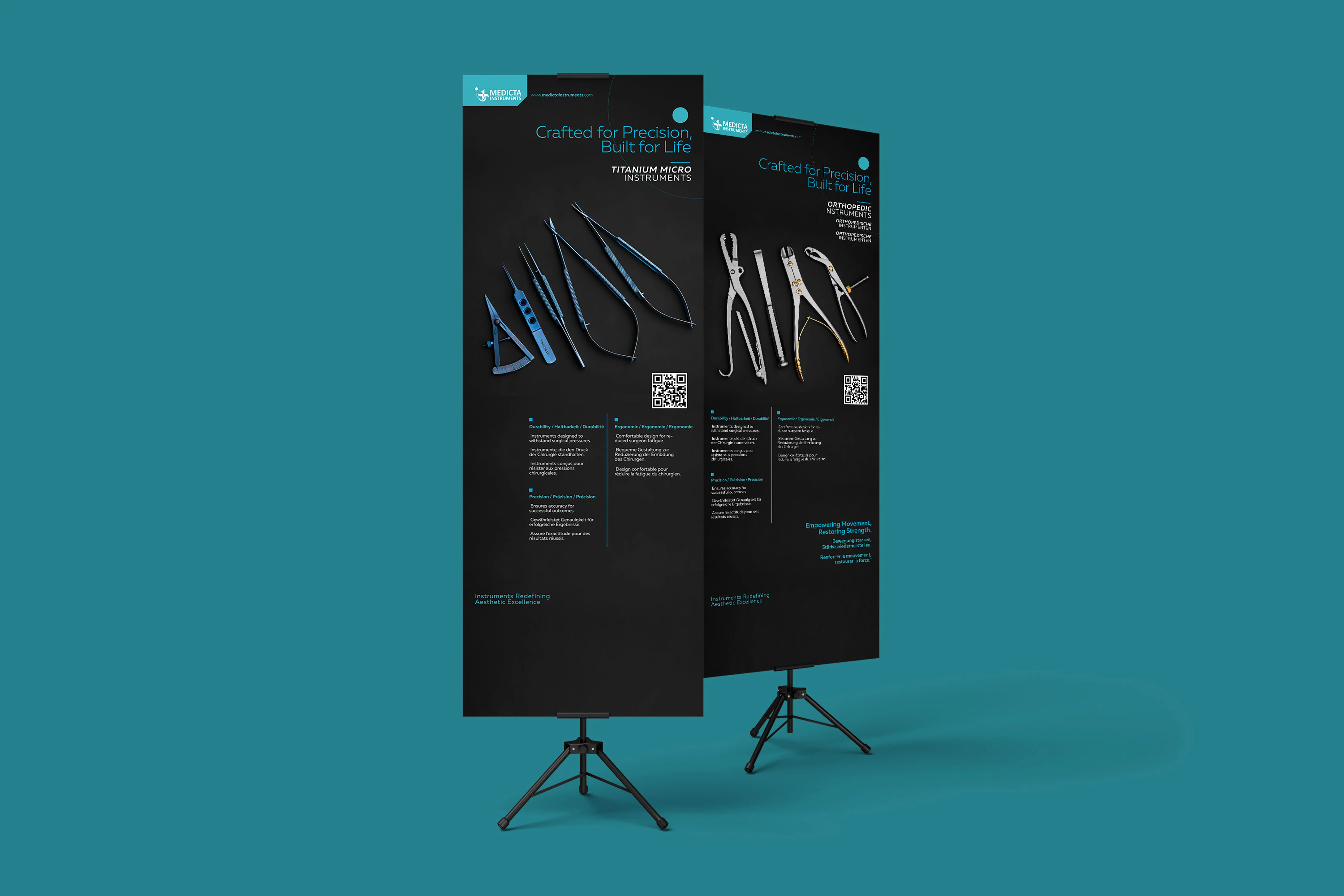 Medicta | Exhibition Booth and Poster