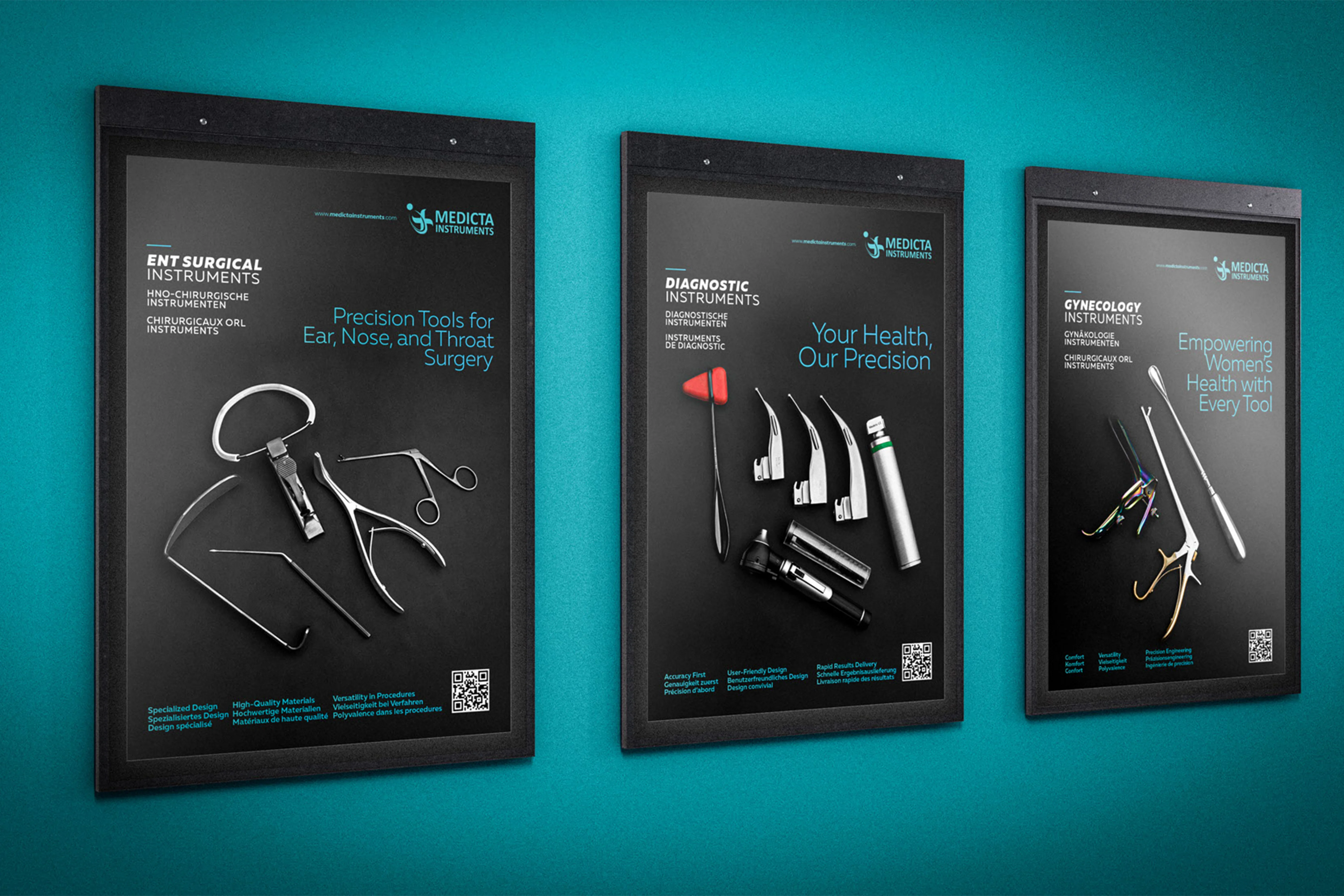 Medicta | Exhibition Booth and Poster
