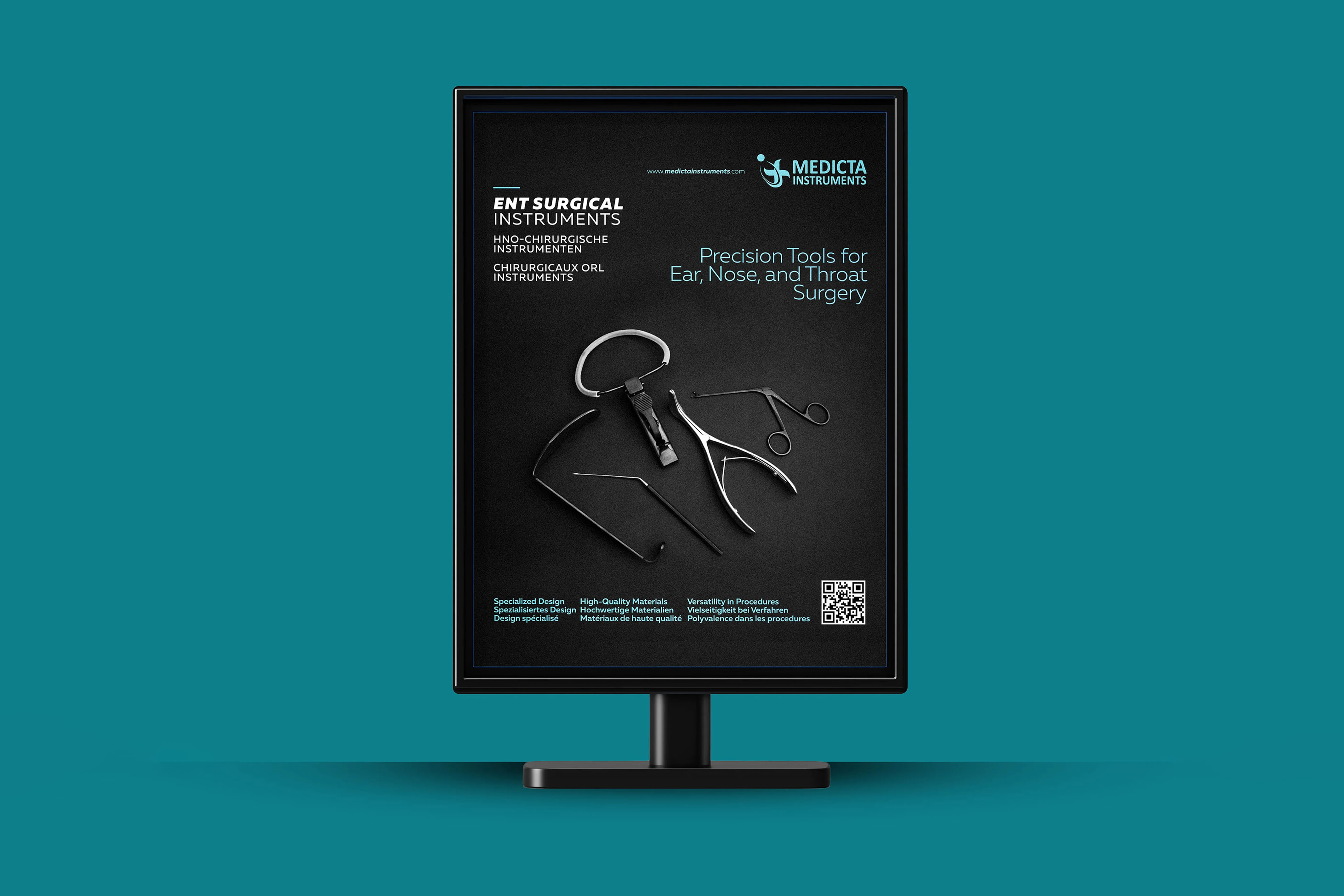 Medicta | Exhibition Booth and Poster