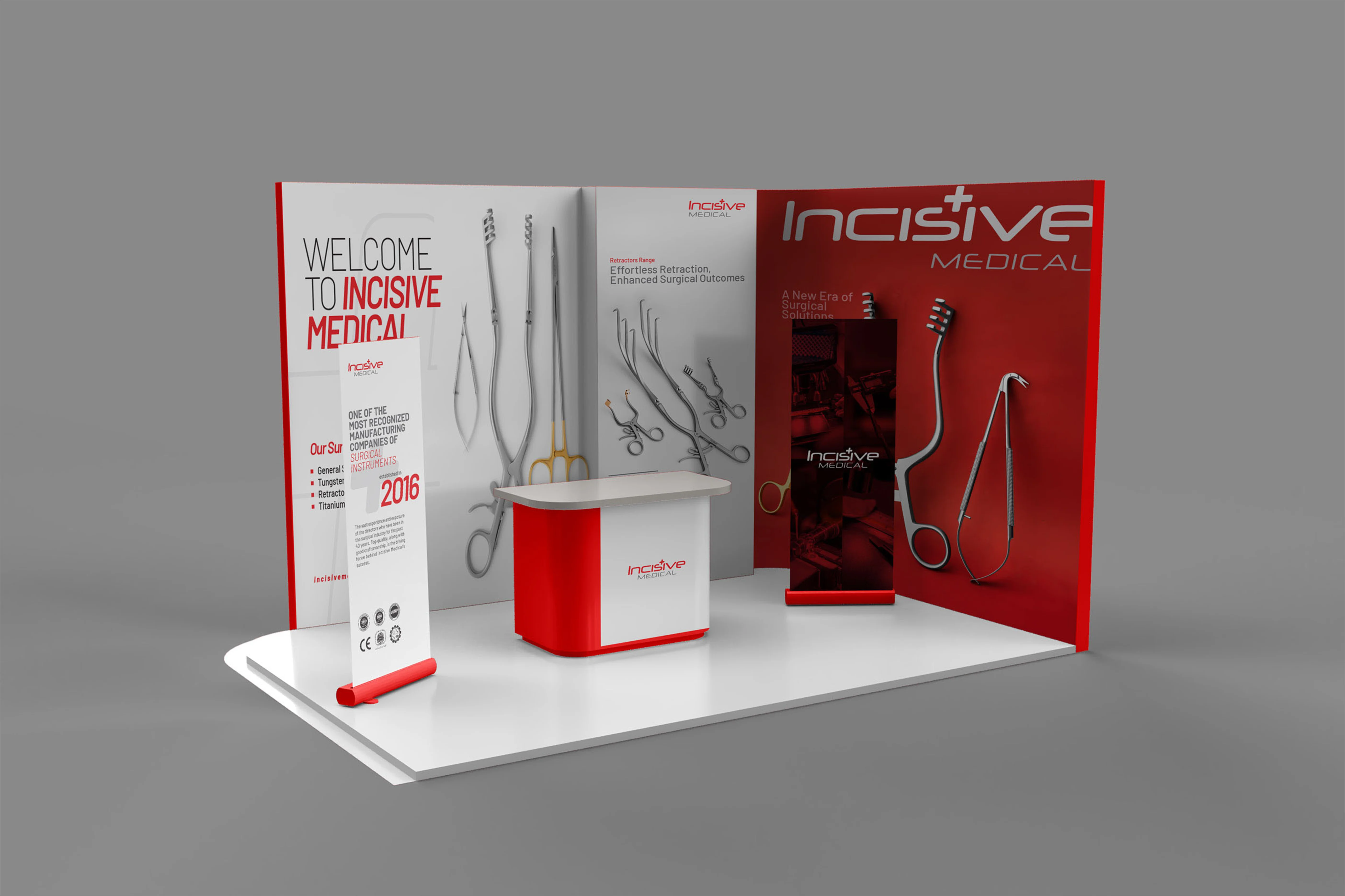 Incisive Medical | Exhibition Booth and Poster