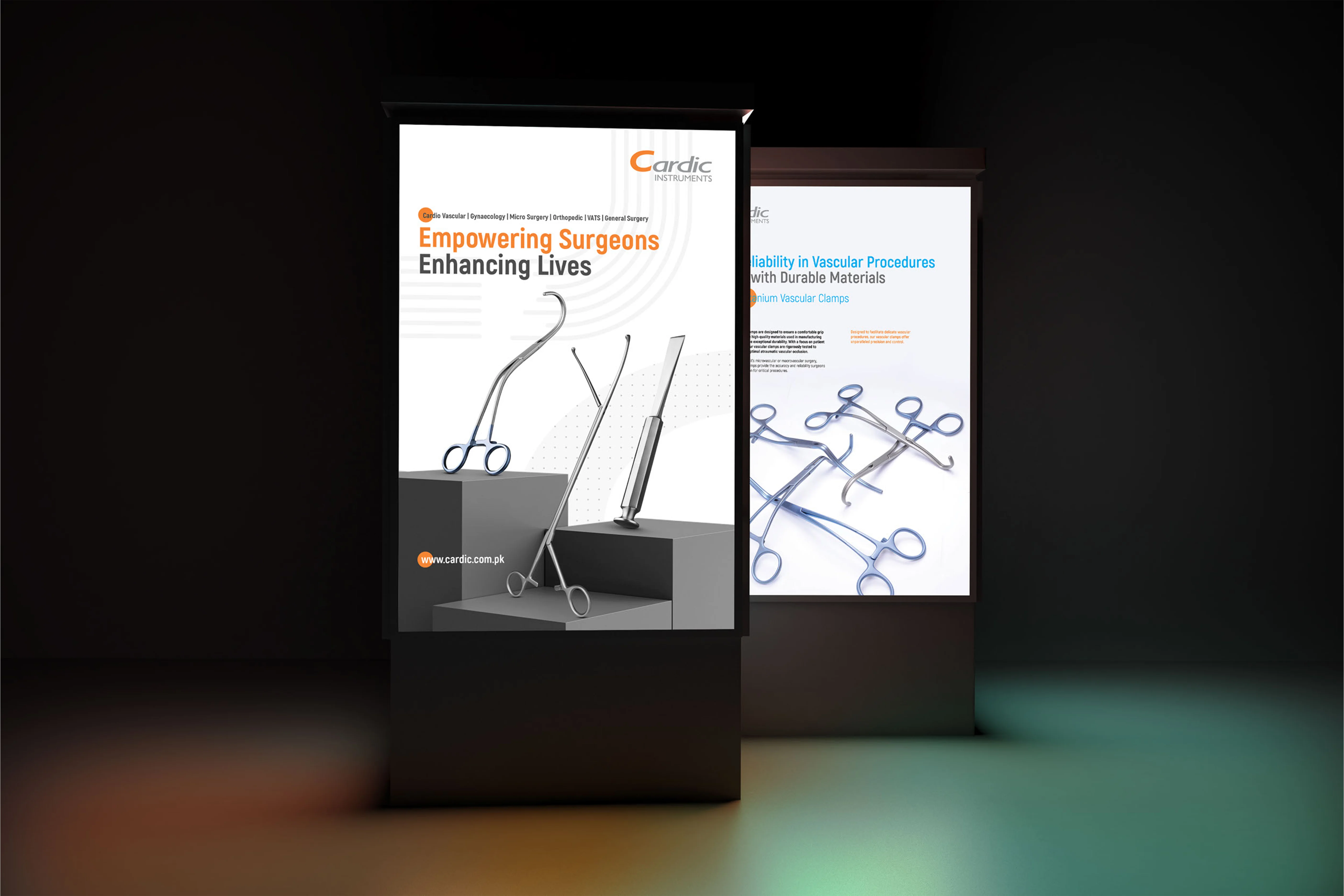 Cardic | Exhibition Booth and Poster