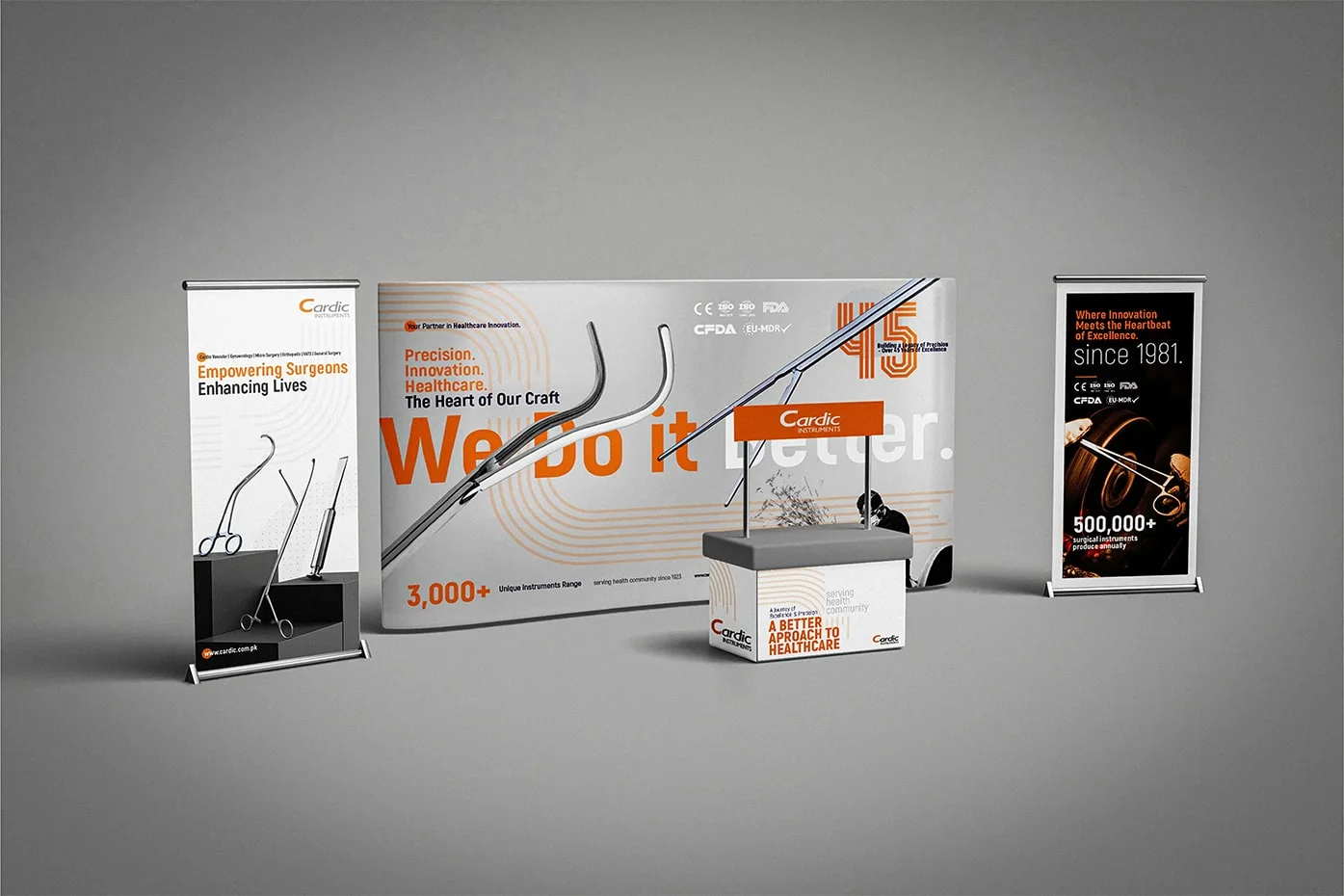 Cardic | Exhibition Booth and Poster
