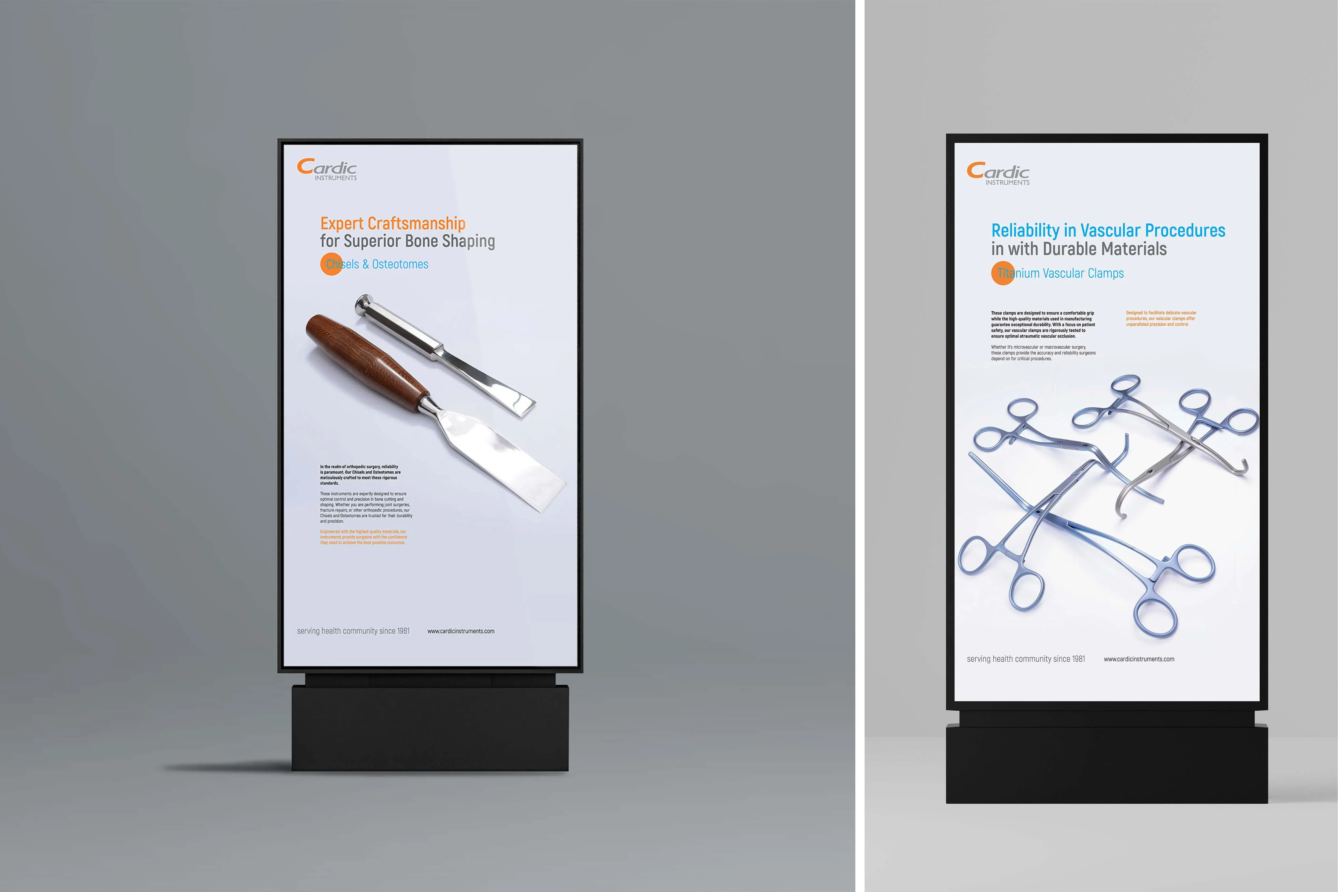 Cardic | Exhibition Booth and Poster