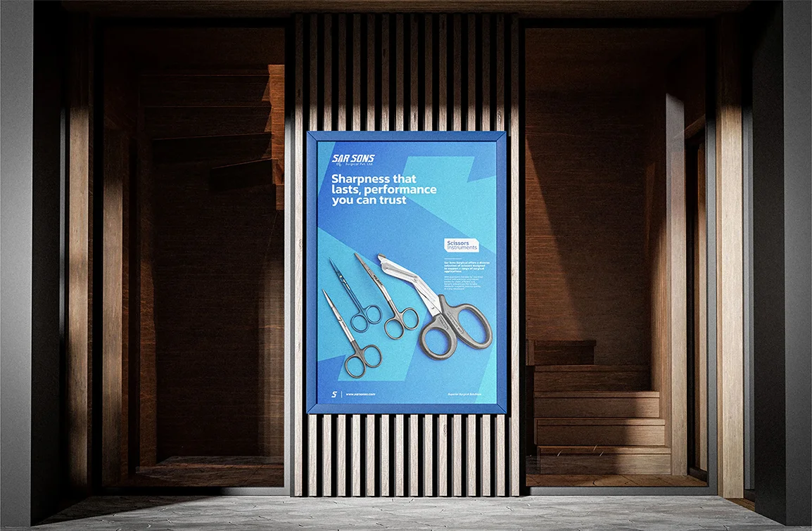 Sarsons Surgical | Exhibition Booth and Poster
