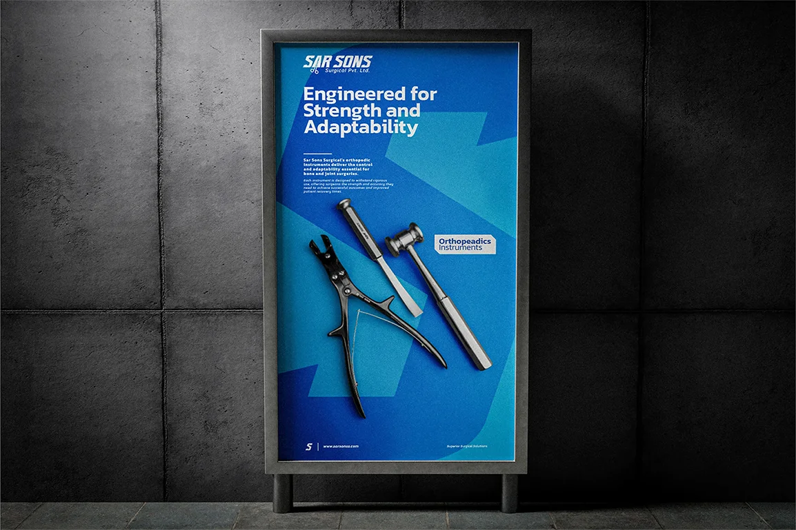 Sarsons Surgical | Exhibition Booth and Poster