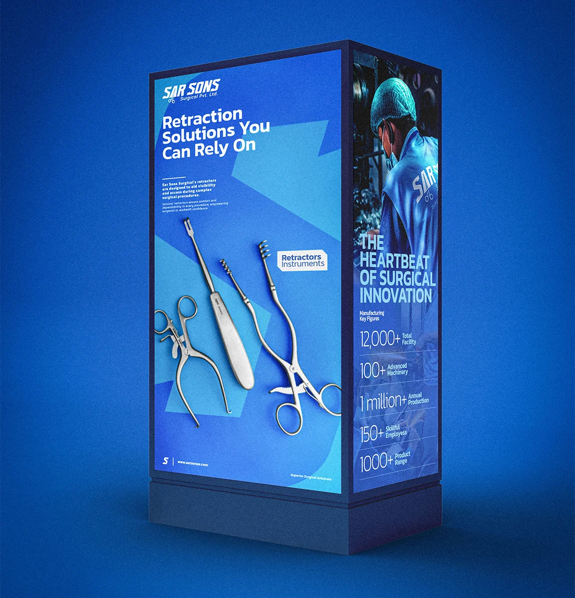 Sarsons Surgical | Exhibition Booth and Poster