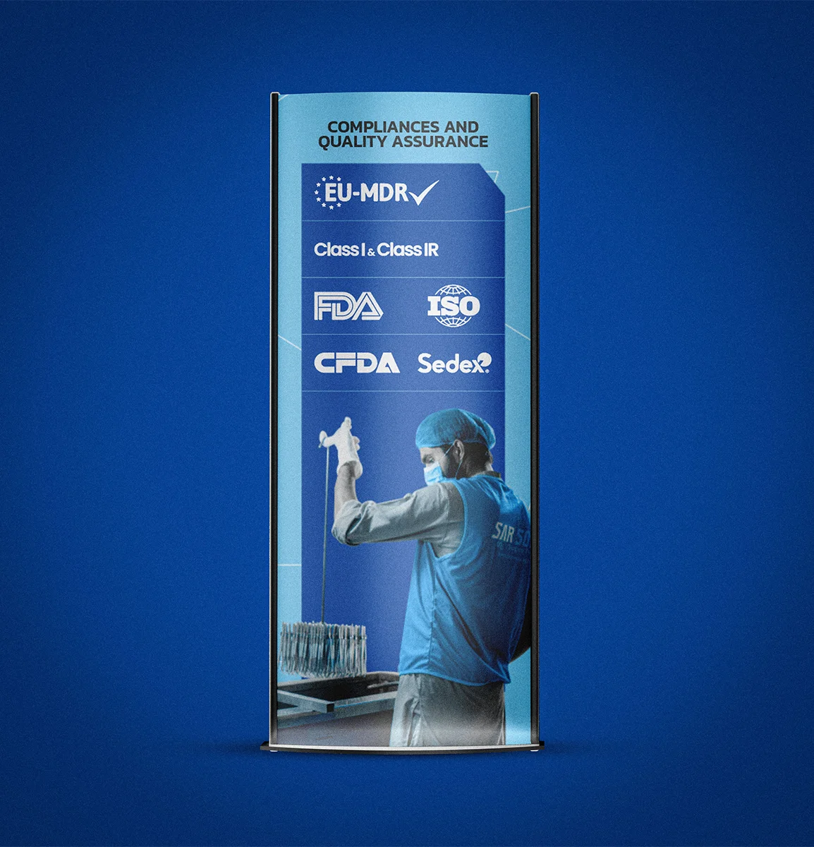 Sarsons Surgical | Exhibition Booth and Poster