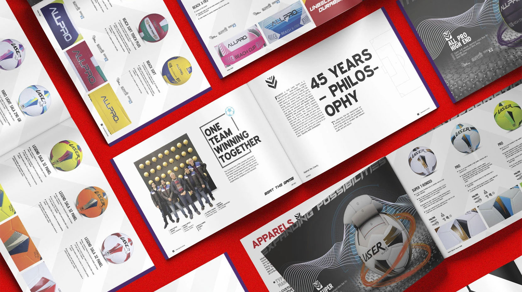 Laser Sports | Catalog and 3D Visualization