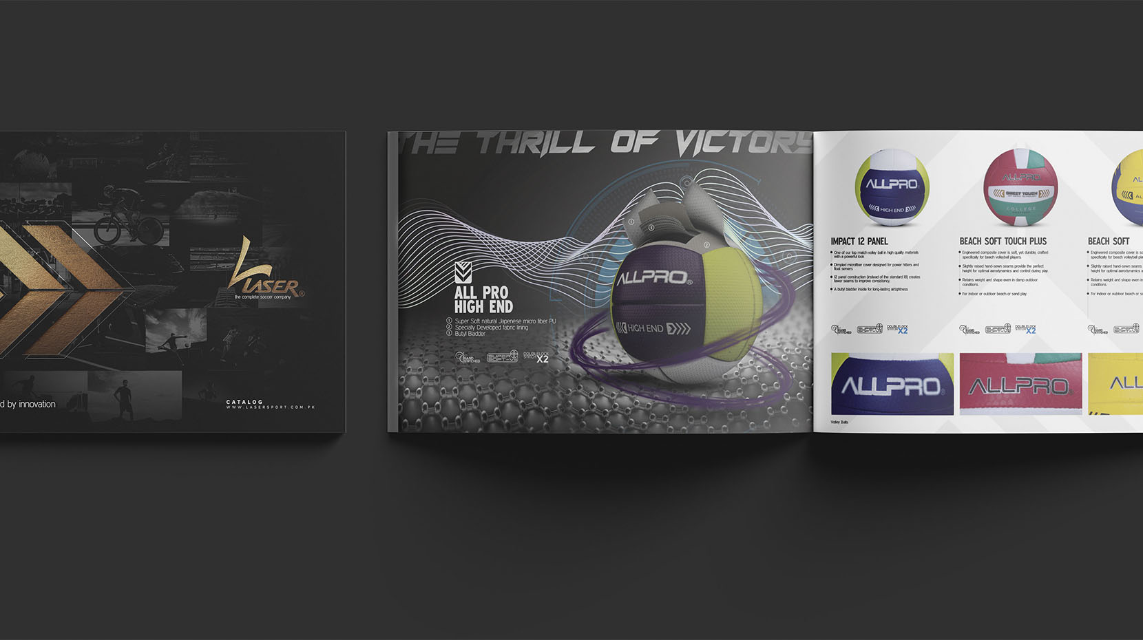 Laser Sports | Catalog and 3D Visualization