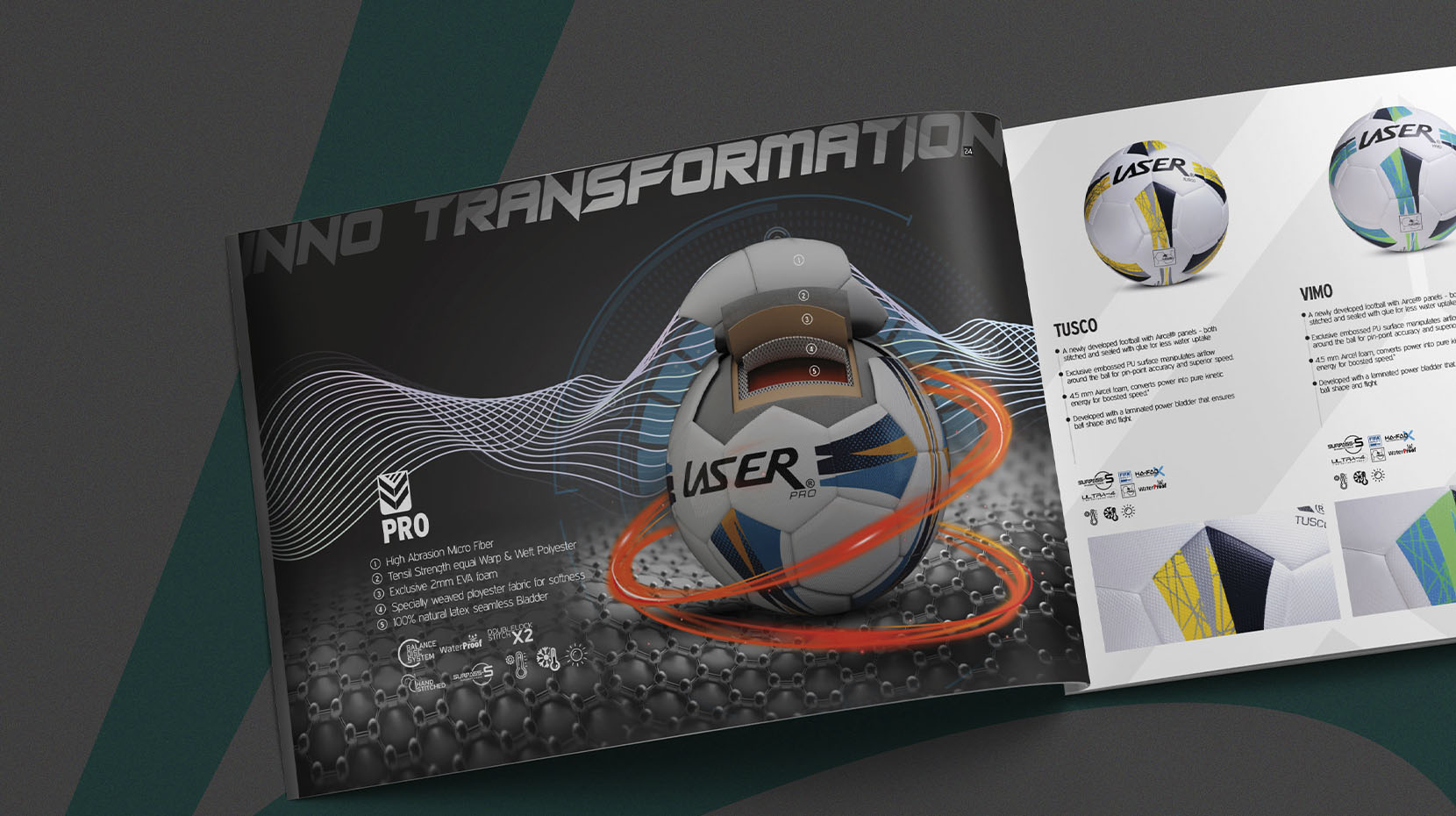 Laser Sports | Catalog and 3D Visualization