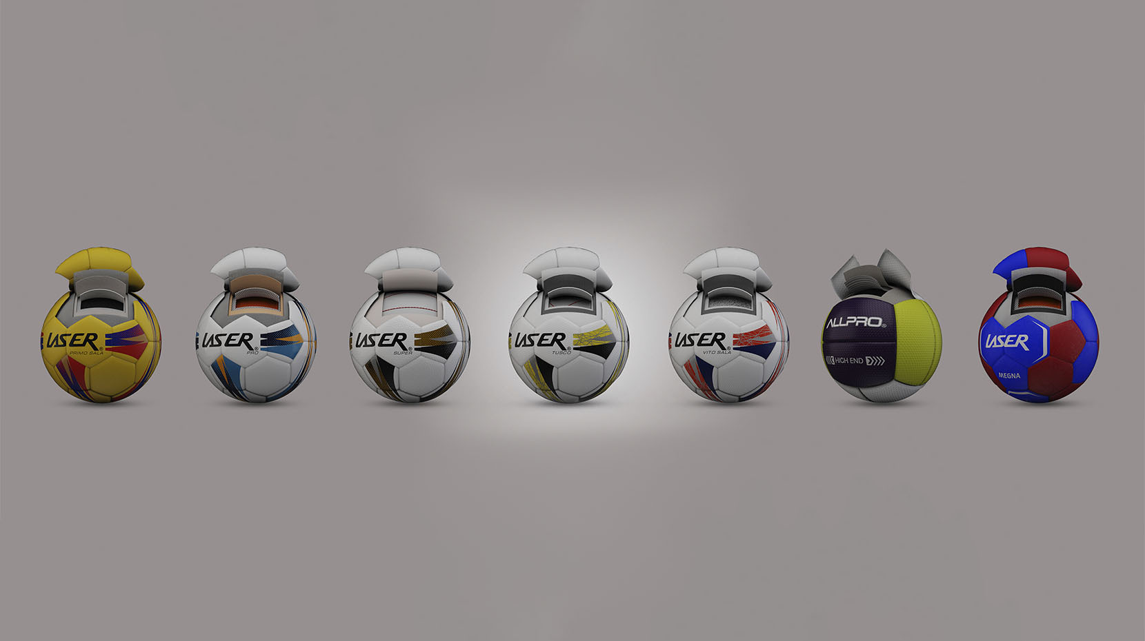 Laser Sports | Catalog and 3D Visualization