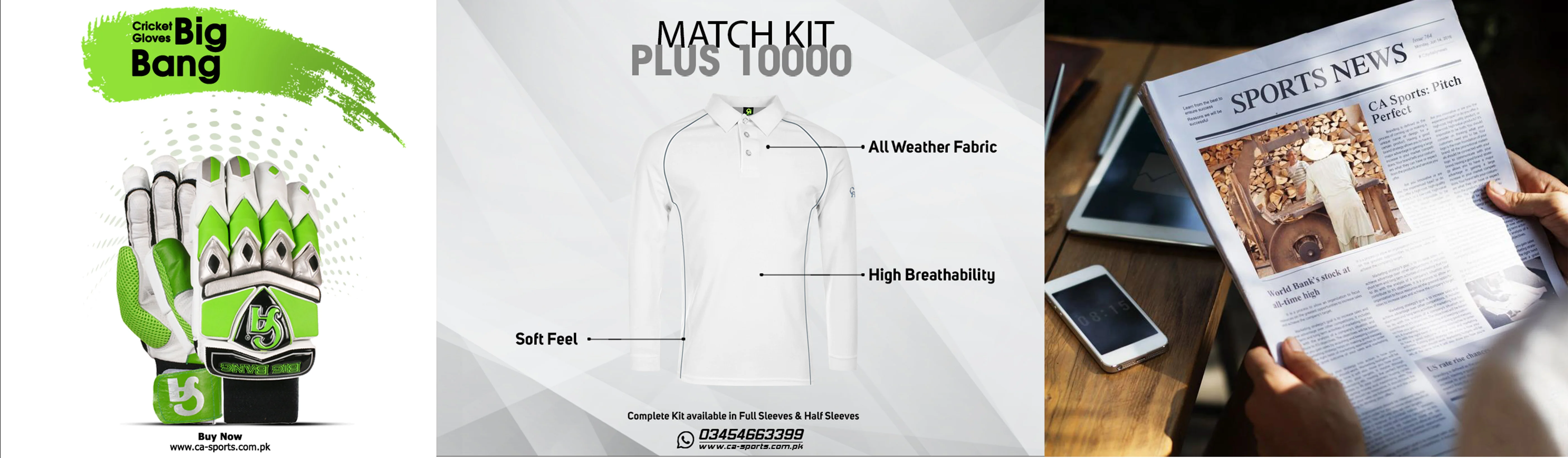 CA Sports | Digital Marketing Campaign