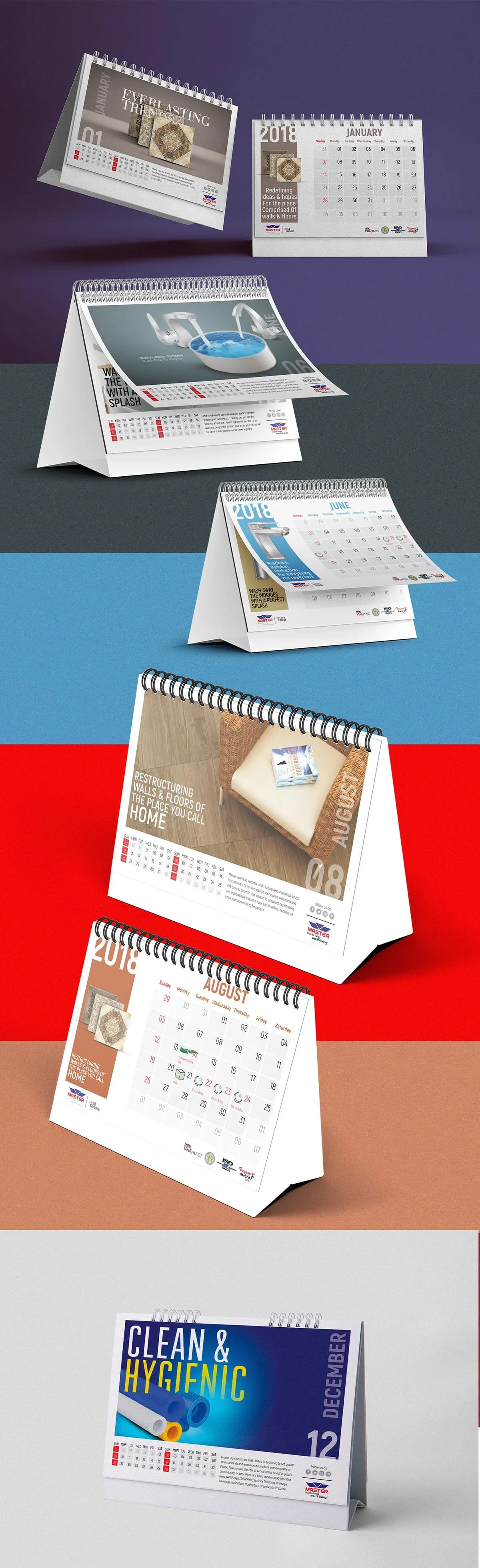 Master Group | Calendar Design